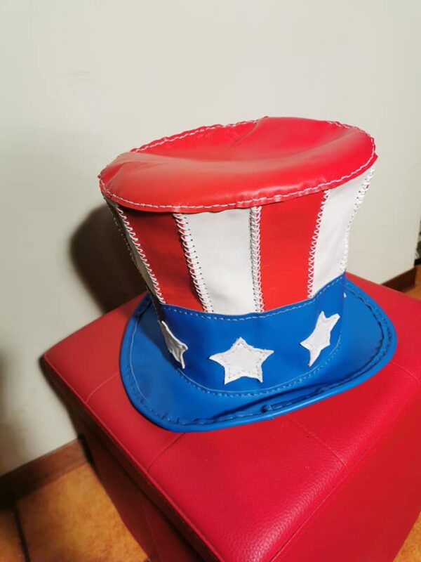 CAPPELLO "AMERICA" IN VERA PELLE