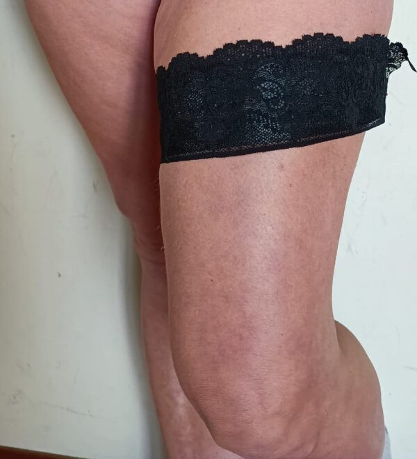 CILICIO CON PIZZO NERO