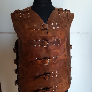 GILET PER UOMO IN VERA PELLE