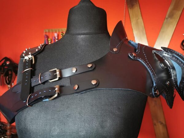 HARNESS GLADIATORE IN VERA PELLE - immagine 6