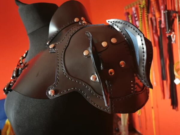 HARNESS GLADIATORE IN VERA PELLE - immagine 3