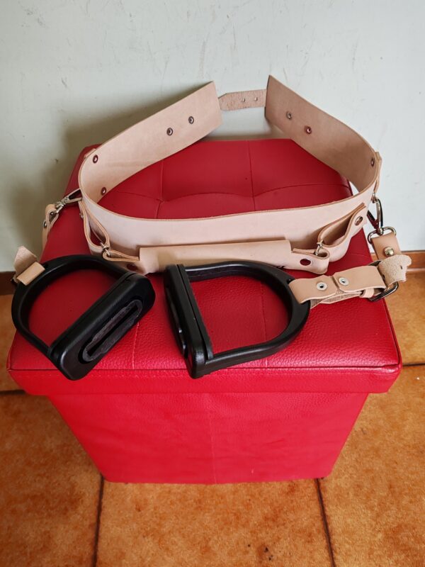 CINTURA PONY IN VERA PELLE - immagine 7