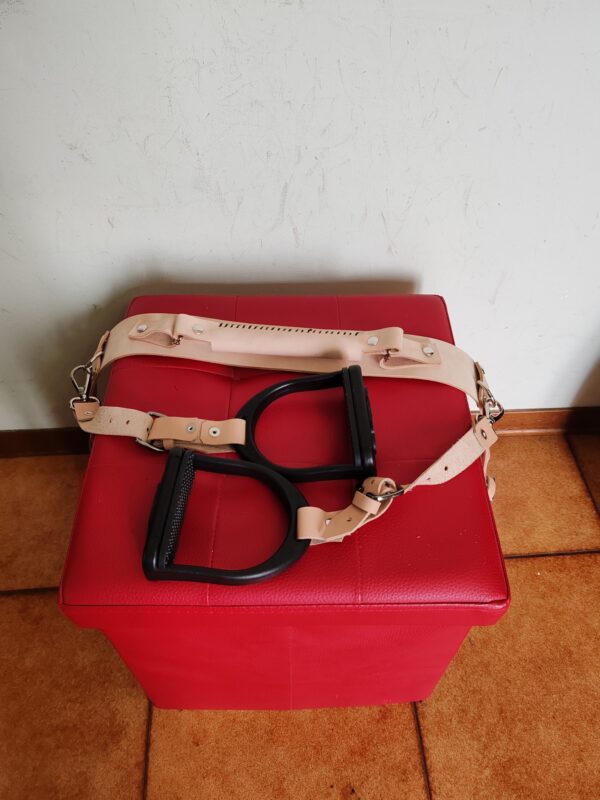 CINTURA PONY IN VERA PELLE - immagine 6