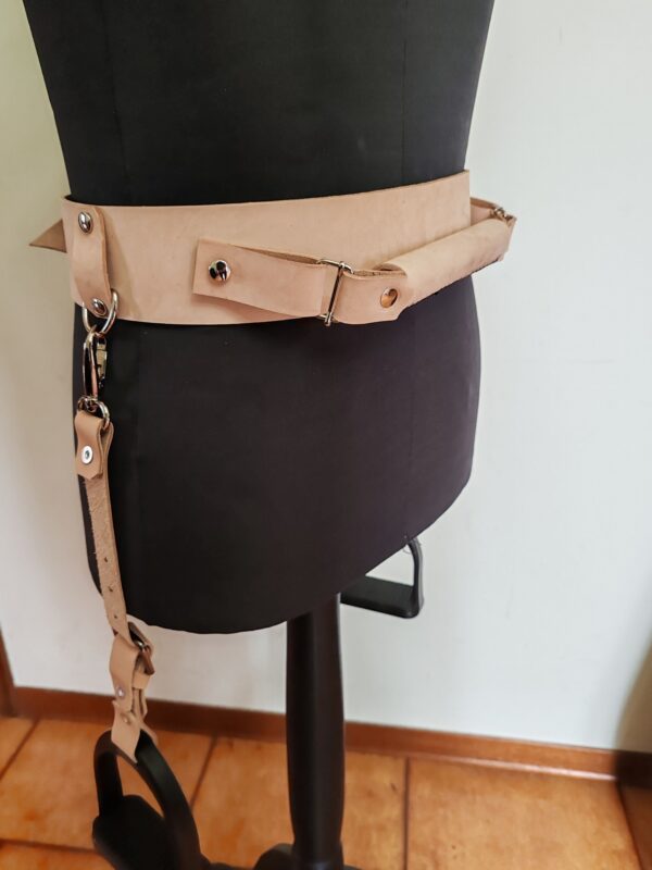 CINTURA PONY IN VERA PELLE