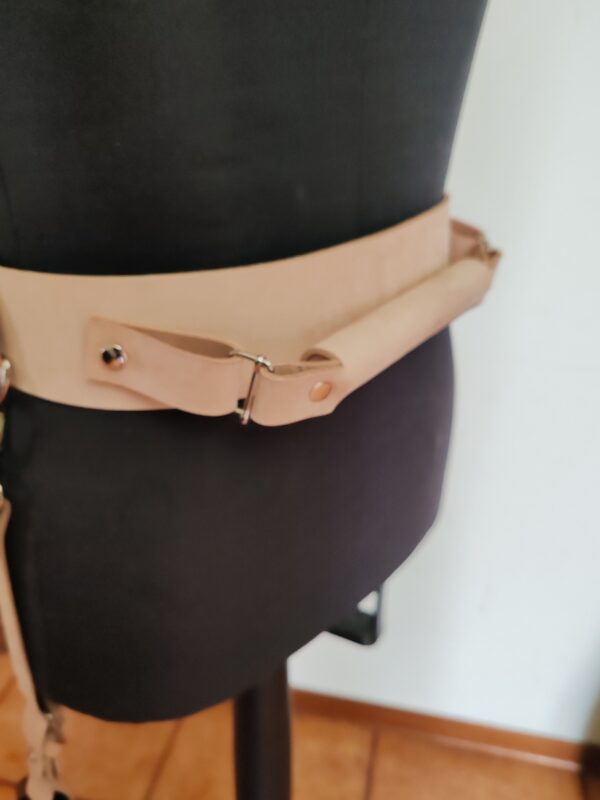 CINTURA PONY IN VERA PELLE - immagine 4