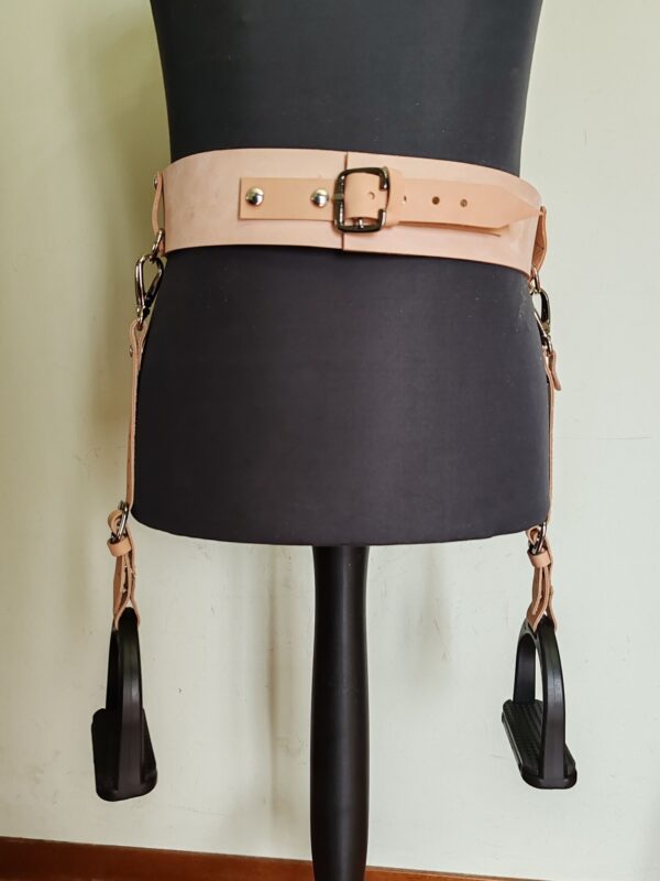 CINTURA PONY IN VERA PELLE - immagine 2