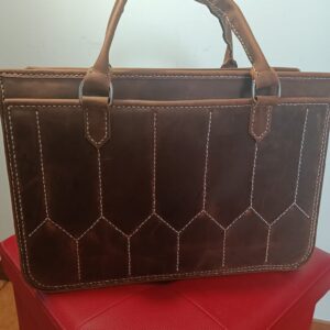 BORSA IN VERA PELLE MOD. “LUXURY”