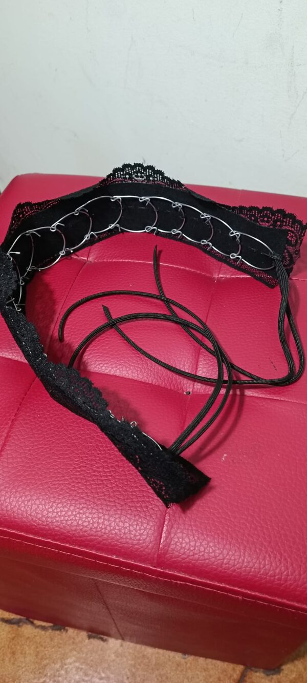 CILICIO CON PIZZO NERO - immagine 3