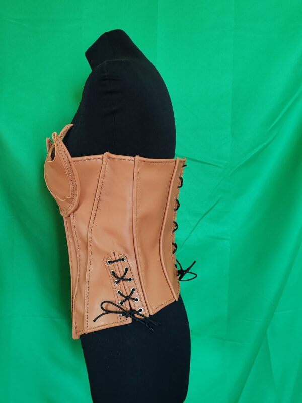 CORSETTO IN VERA PELLE MOD. "DRAGO" - immagine 7