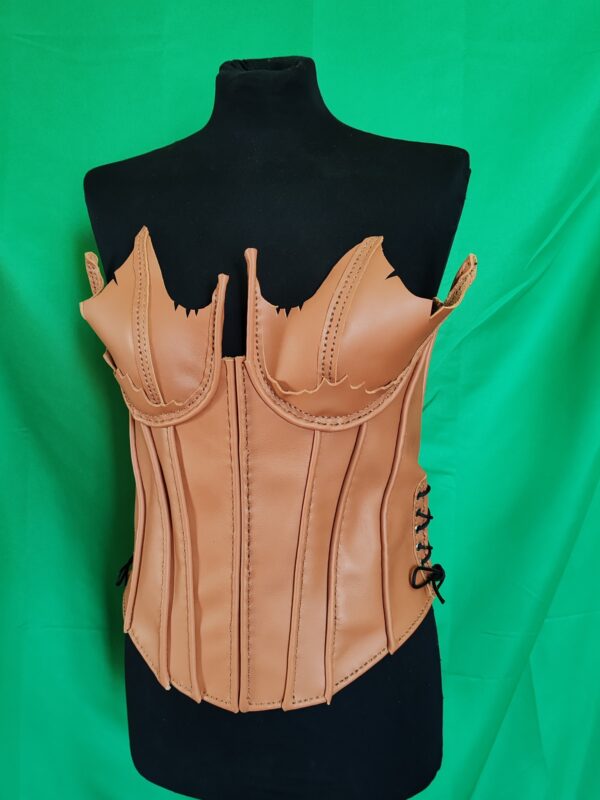 CORSETTO IN VERA PELLE MOD. "DRAGO"