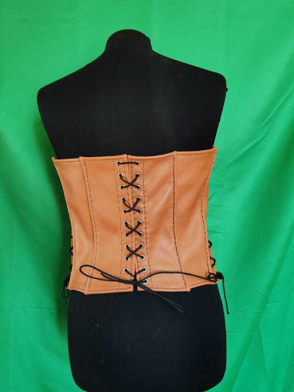 CORSETTO IN VERA PELLE MOD. "DRAGO" - immagine 4