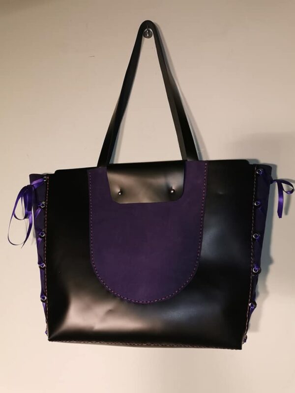 BORSA "PRIMAVERA" IN VERA PELLE - immagine 2