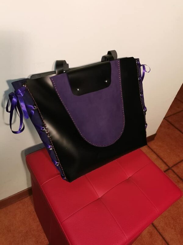 BORSA "PRIMAVERA" IN VERA PELLE - immagine 5