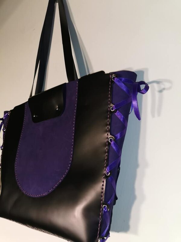 BORSA "PRIMAVERA" IN VERA PELLE - immagine 6