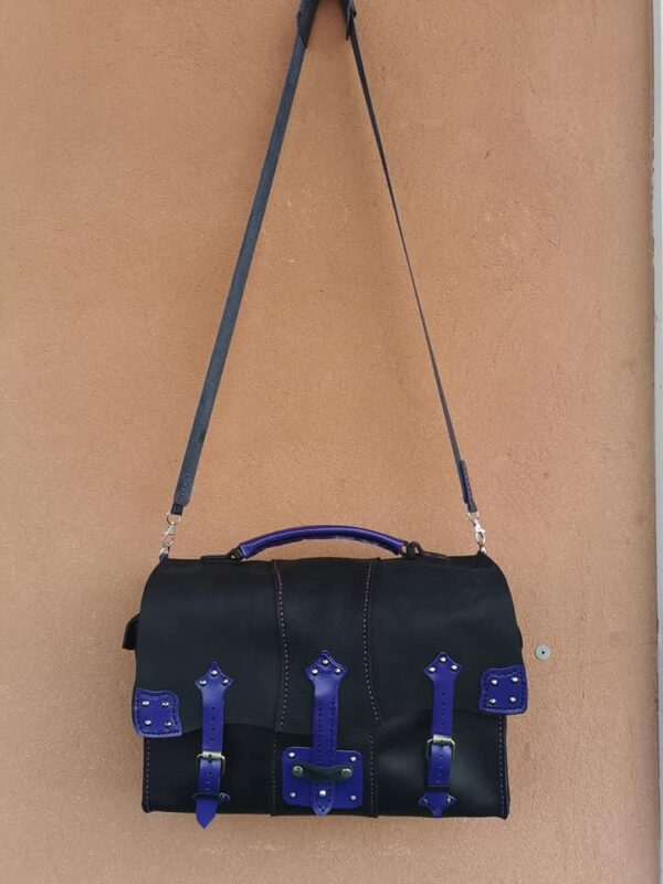 BORSA IN VERA PELLE PER UOMO MOD. "CLASSIC"