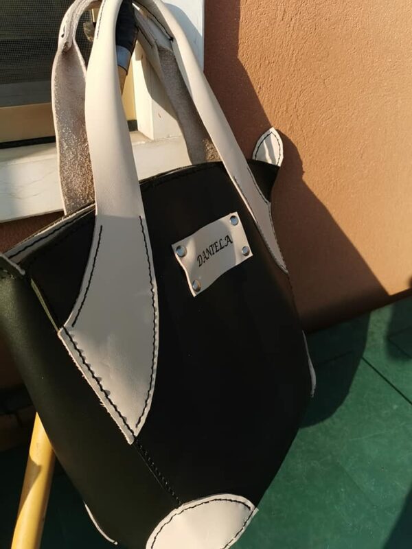 BORSA CLASSICA IN VERA PELLE - immagine 3